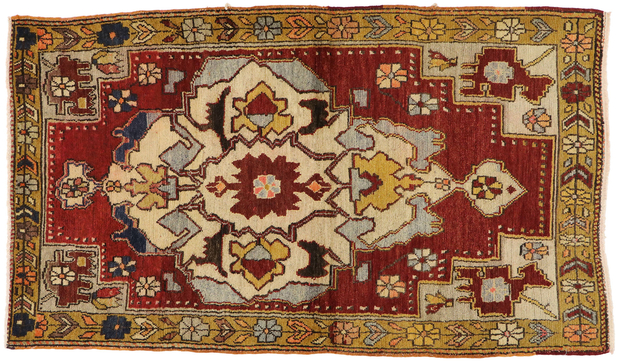 4 x 6 Vintage Oushak Rug 50241