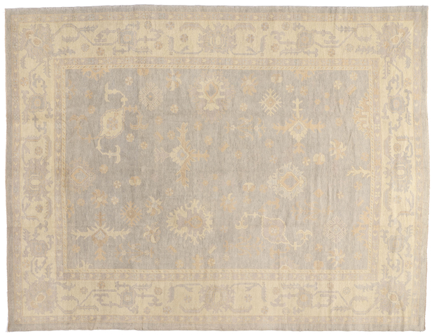 11 x 14 Organic Modern Turkish Oushak Rug 51859