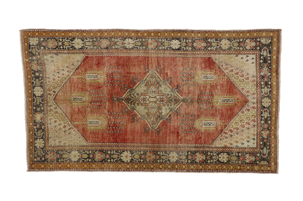 6 x 10 Vintage Oushak Rug 52040