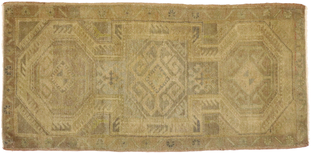 2 x 3 Vintage Turkish Yastik Rug 50625