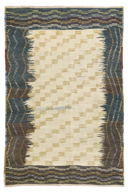 6 x 8 Modern Turkish Kilim Rug 52219