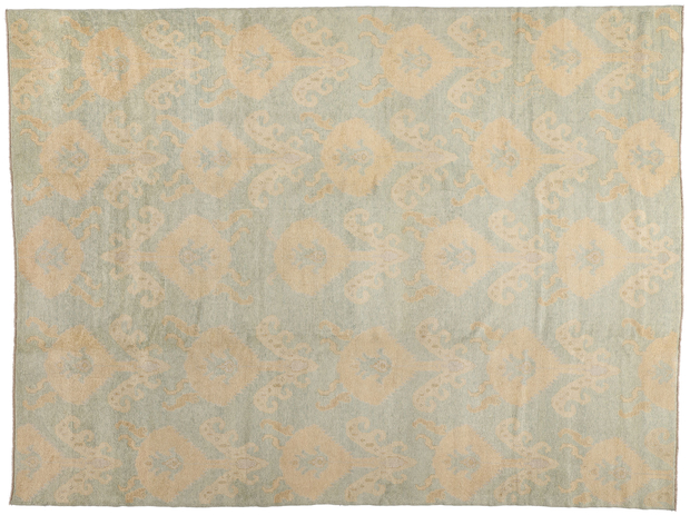 9 x 12 Modern Turkish Oushak Rug 50729