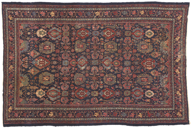 8 x 12 Antique Persian Bibikabad Rug 77160