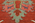 13 x 20 Antique-Worn Persian Serapi Rug 52303