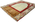 3 x 4 Vintage Oushak Rug 52319