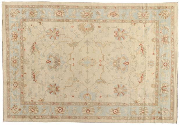 10 x 15 Modern Turkish Oushak Rug 50860