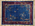 9 x 12 Antique Blue Chinese Art Deco Rug 77231