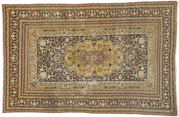 6 x 10 Antique Turkish Sivas Rug 77288