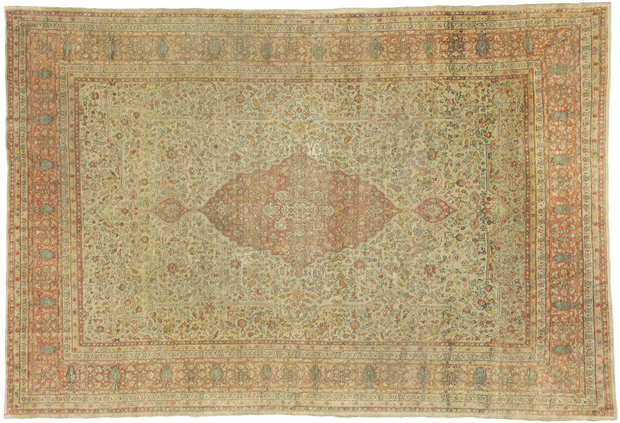 7 x 10 Vintage Turkish Sivas Rug 77293