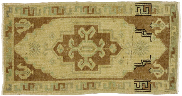 2 x 3 Vintage Turkish Yastik Rug 50982