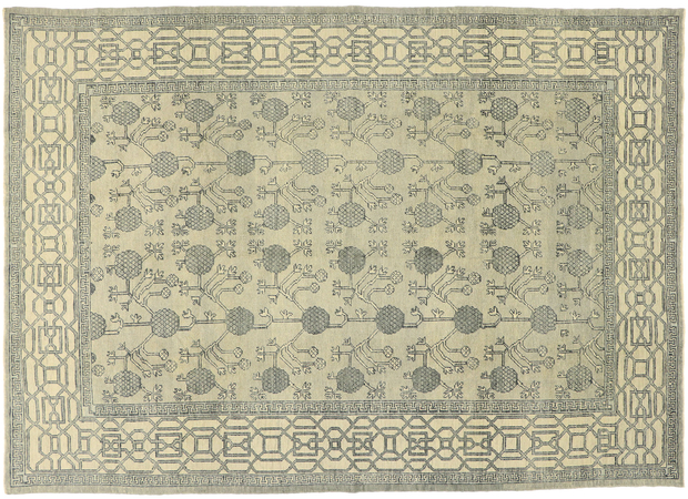 9 x 13 Turkish Khotan Rug 52898