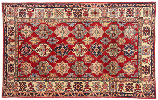 6 x 9 Vintage Pakistani Shirvan Tribal Rug 77532