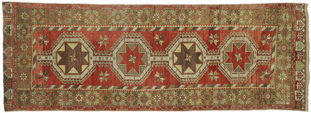 5 x 15 Vintage Oushak Rug 51150