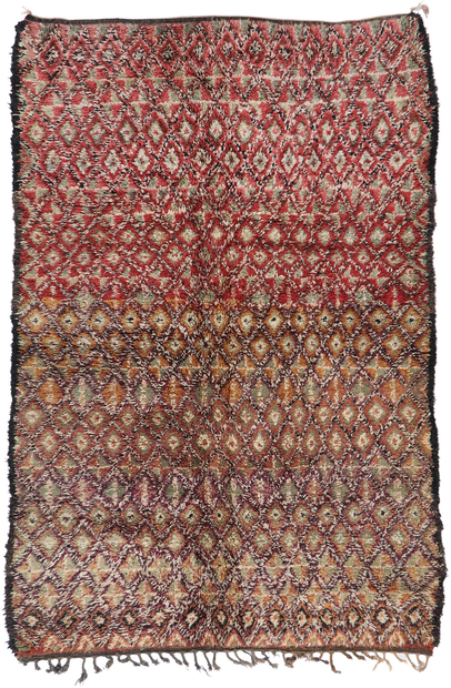 6 x 9 Vintage Beni MGuild Moroccan Rug 21225