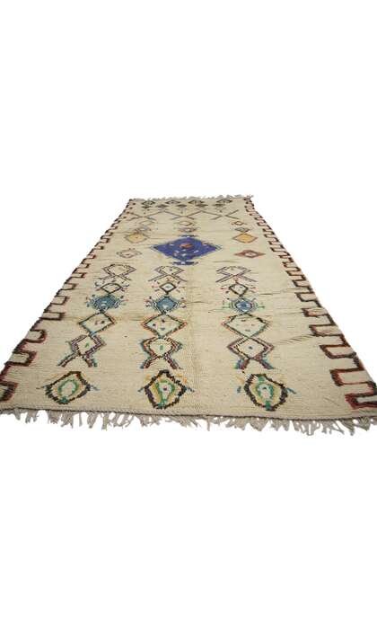 4 x 10 Vintage Moroccan Rug 20136