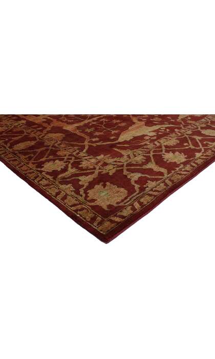 8 x 10 Modern Indian Auburn Rug 30225