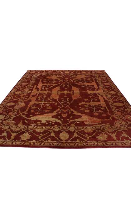 8 x 10 Modern Indian Auburn Rug 30225
