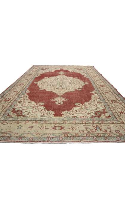 7 x 11 Vintage Turkish Sivas Rug 51539