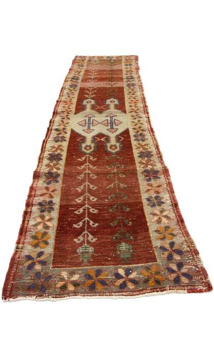 2 x 9 Vintage Oushak Rug 51559