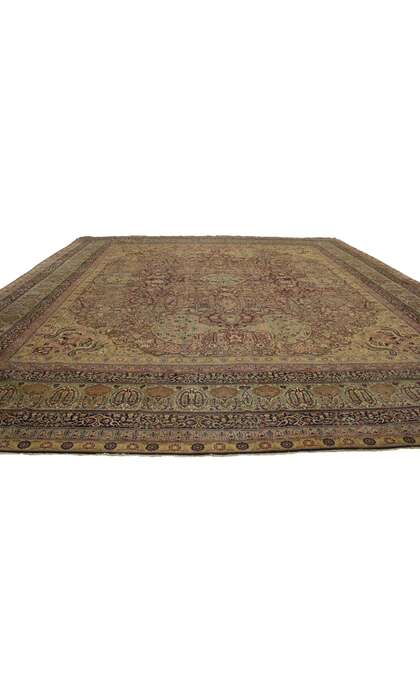 16 x 18 Antique Persian Kermanshah Rug 74990