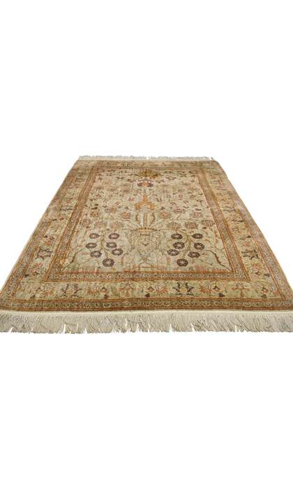 4 x 6 Vintage Oushak Rug 76616