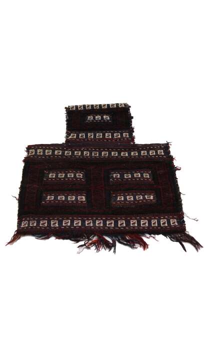 2 x 2 Antique Afghan Balouch Salt Bag 76638