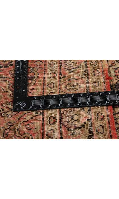 11 x 18 Late 19th Century Antique Indian Agra Rug 71060