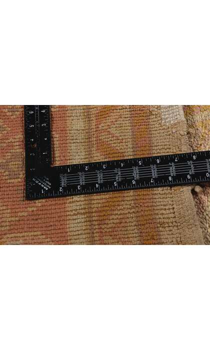 10 x 13 Late 19th Century Antique European Oushak Rug 74018