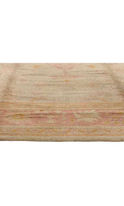 10 x 13 Late 19th Century Antique European Oushak Rug 74018