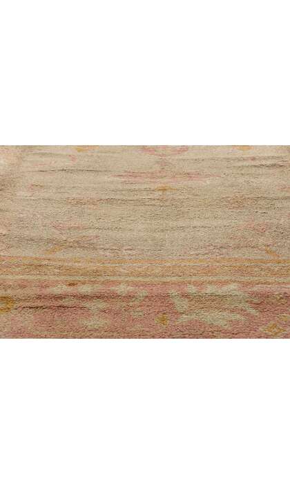 10 x 13 Late 19th Century Antique European Oushak Rug 74018