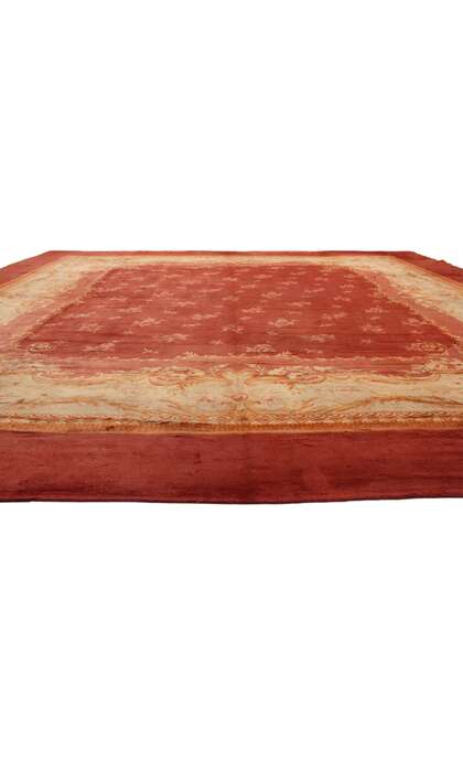 17 x 21 Late 19th Century Antique French Savonnerie Rug 73397