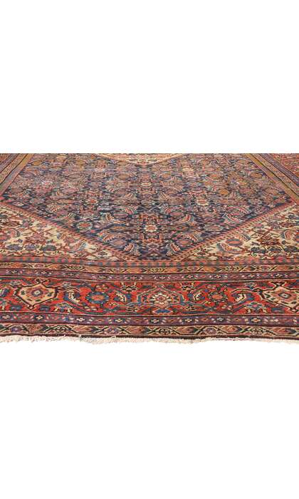 11 x 17 Late 19th Century Antique Persian Farahan Rug 73023
