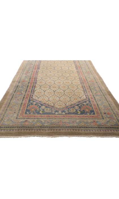 4 x 20 Extra-Long Antique Persian Kerman Rug Runner 79104
