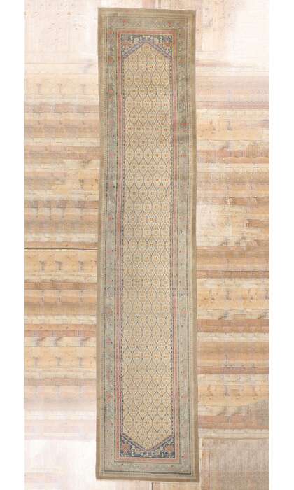 4 x 20 Extra-Long Antique Persian Kerman Rug Runner 79104