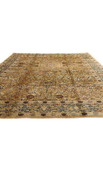 8 x 12 Late 19th Century Antique Persian Kerman Rug 73332