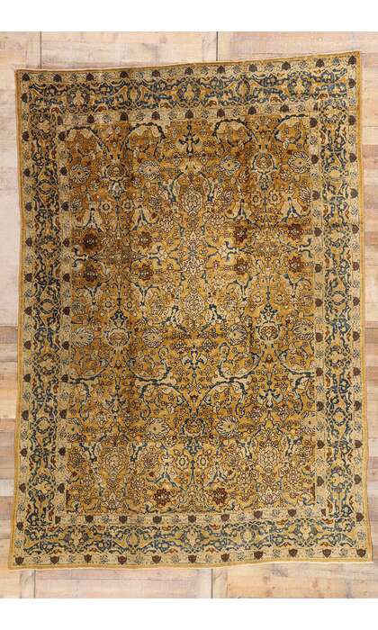 8 x 12 Late 19th Century Antique Persian Kerman Rug 73332