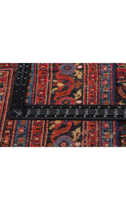 14 x 16 Late 19th Century Antique Persian Khorassan Rug 74232