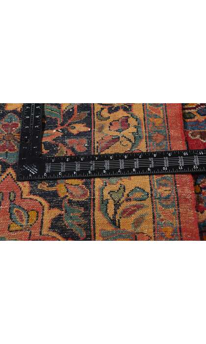 11 x 17 Antique Persian Lilihan Rug 77565