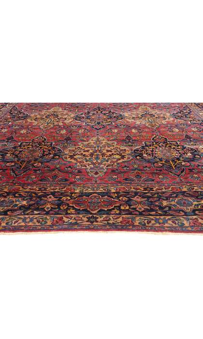 11 x 17 Antique Persian Lilihan Rug 77565
