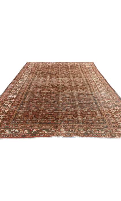 5 x 10 Antique Persian Mahal Rug 53755