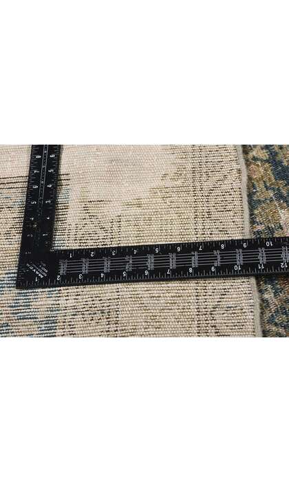 7 x 15 Distressed Antique Persian Malayer Rug 51881