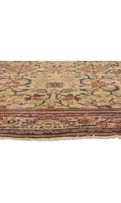 10 x 13 Late 19th Century Antique Persian Sultanabad Rug 73833