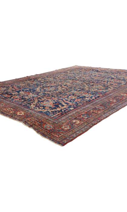 9 x 11 Antique Persian Sultanabad Rug 78652