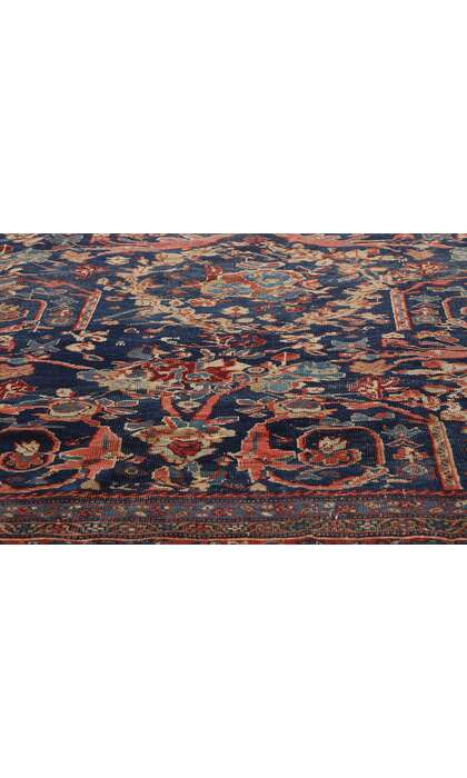 9 x 11 Antique Persian Sultanabad Rug 78652