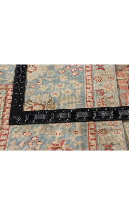 10 x 12 Distressed Antique Persian Tabriz Rug 53165