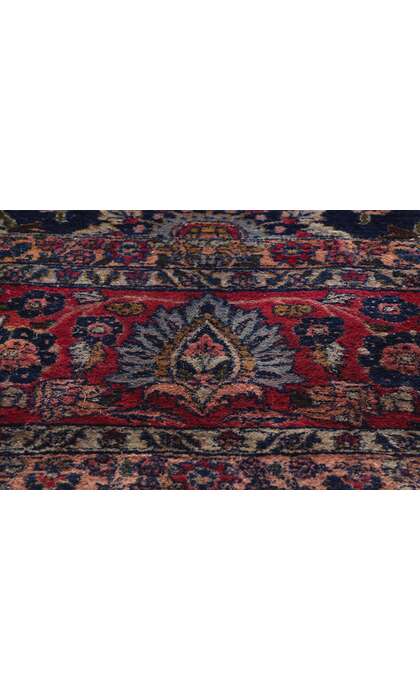 11 x 18 Antique Persian Sarouk Rug 79155