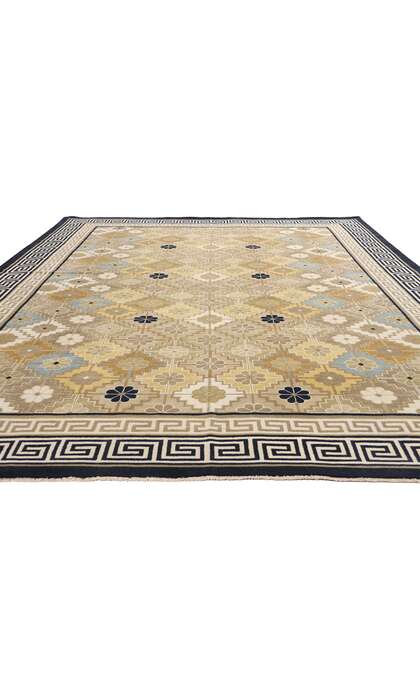 9 x 12 Modern Chinese Art Deco Rug 31345