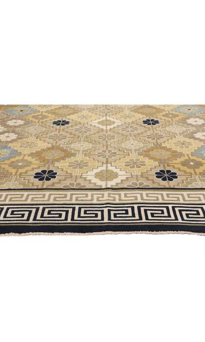 9 x 12 Modern Chinese Art Deco Rug 31345