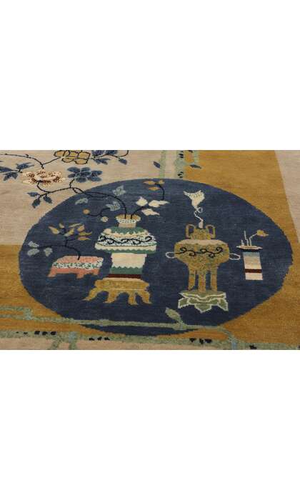 9 x 12 Modern Chinese Art Deco Rug 31344