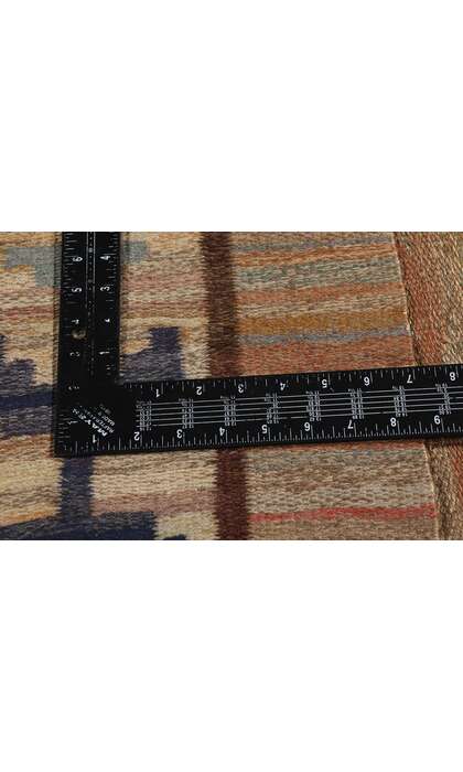 7 x 7 Vintage Swedish Scandinavian Rollakan Rug 79054